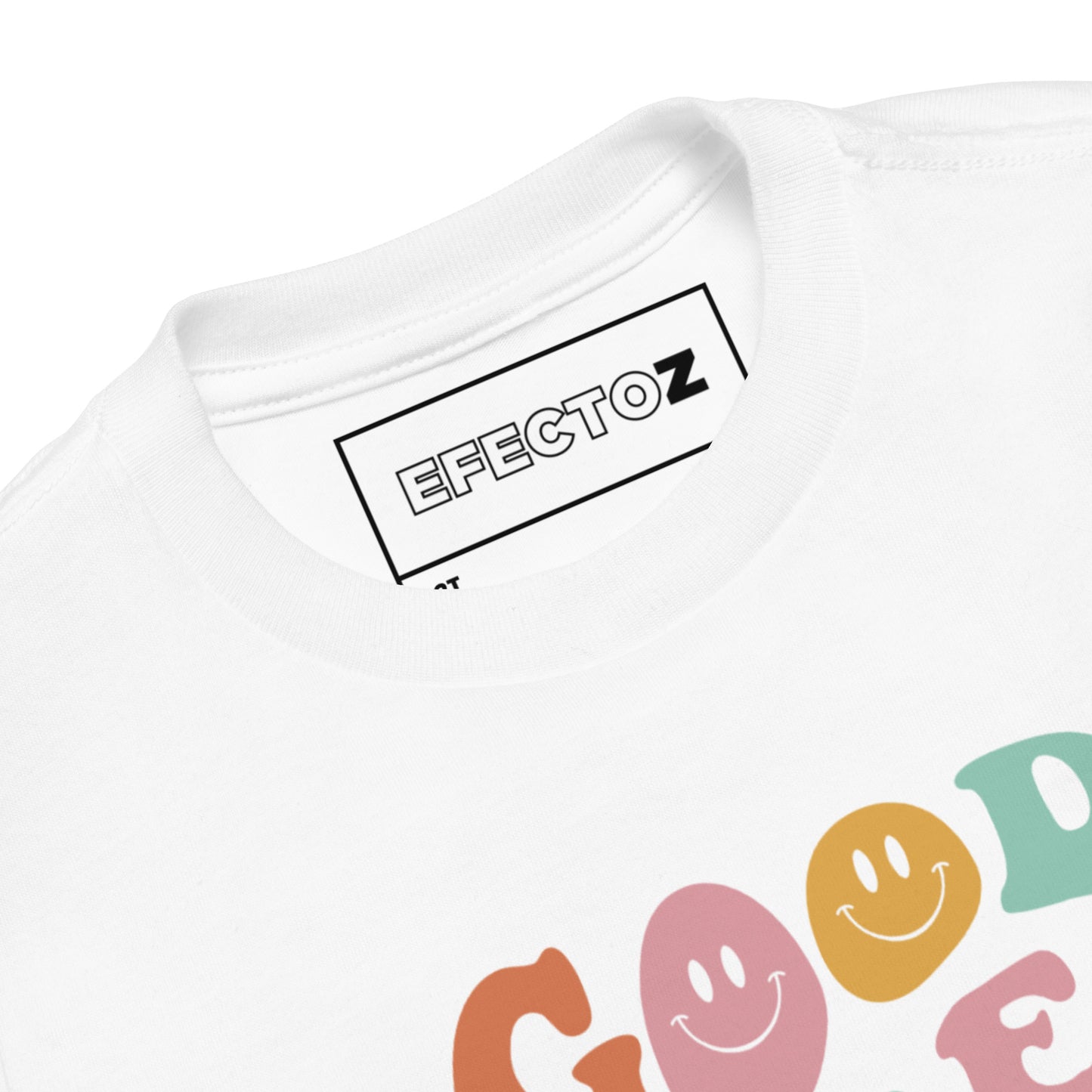 Camiseta de manga corta para niña Good Vibes