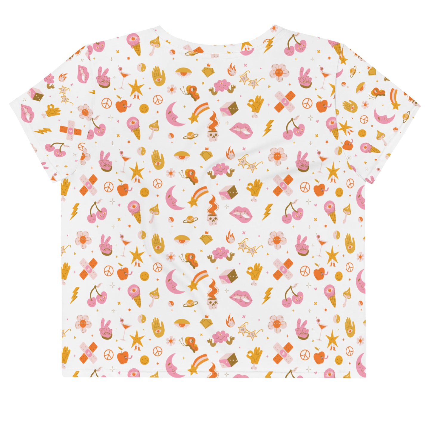 Camiseta corta all over Retro