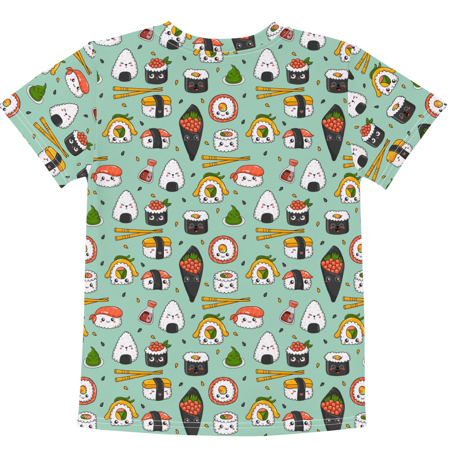 Camiseta manga corta niño Sushi Kawaii