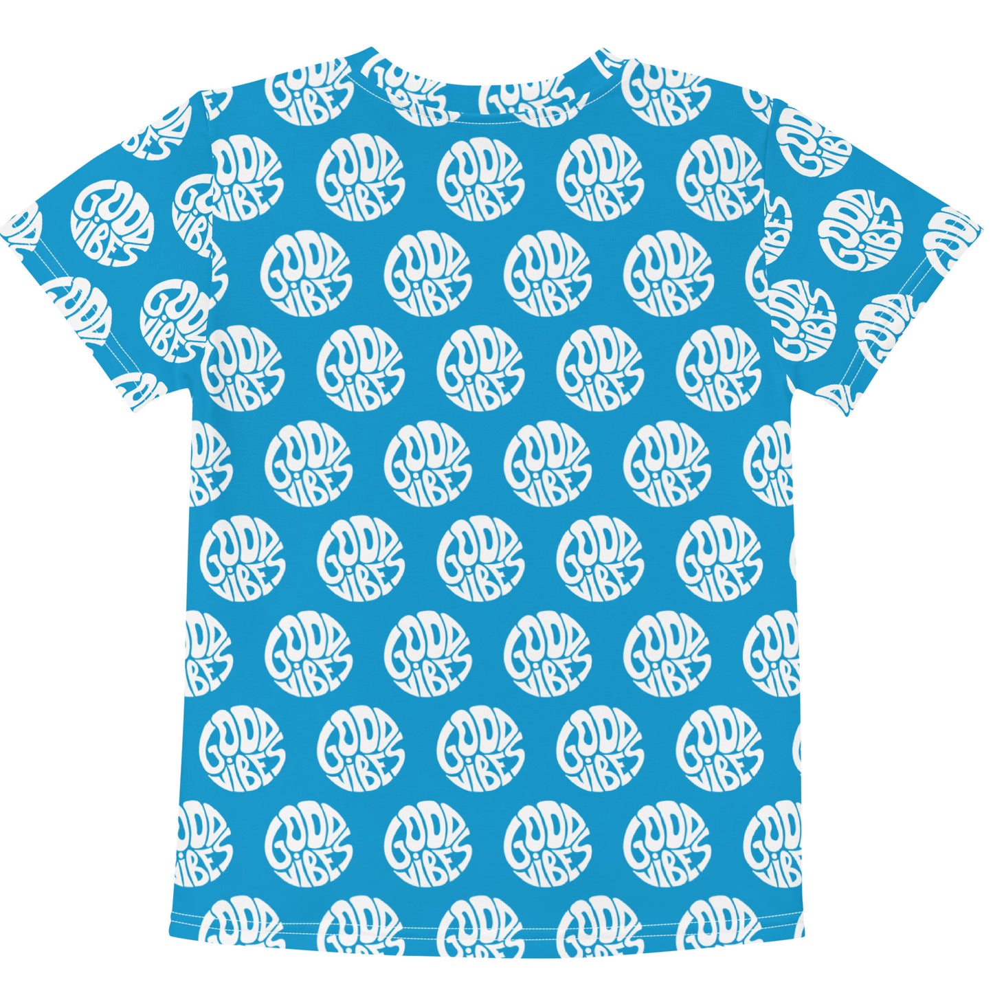 Camiseta manga corta niño Good Vibes Blue
