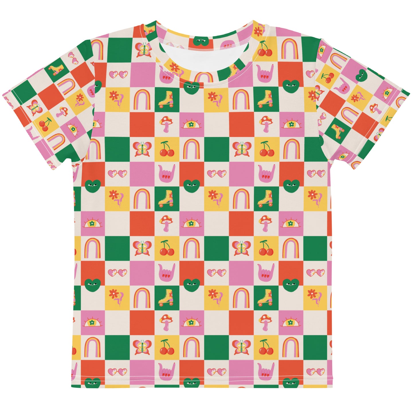 Camiseta niña Groovy Vibes Retro