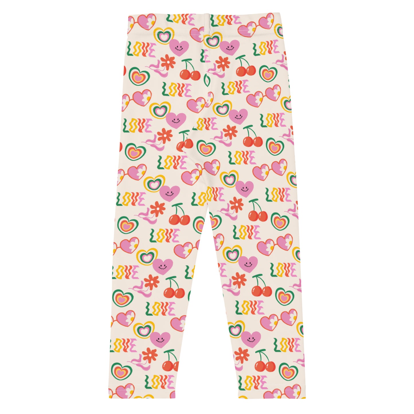 Leggings infantiles Groovy Vibes Love