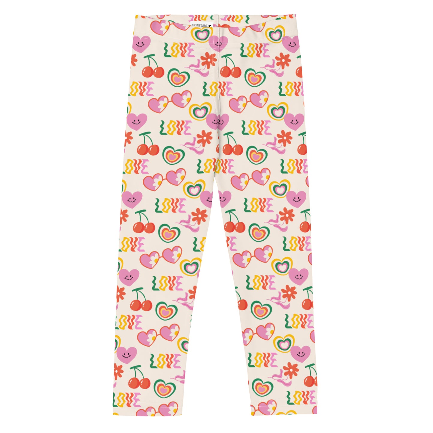 Leggings infantiles Groovy Vibes Love