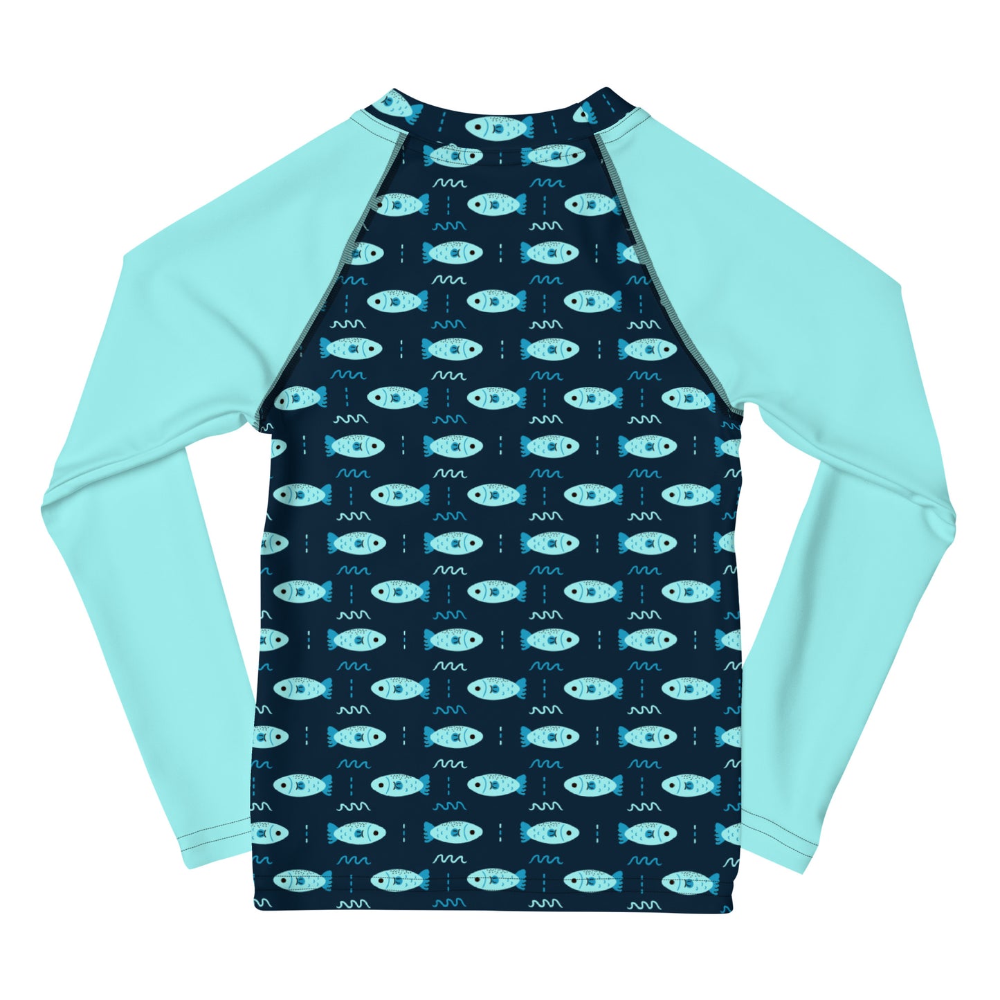 Camiseta protección solar manga larga niño Happy Fish