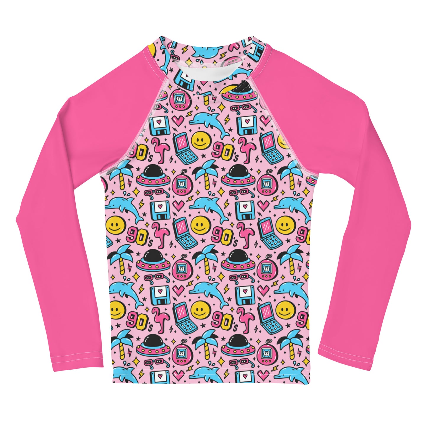 Camiseta protección solar manga larga niña 90s Retro