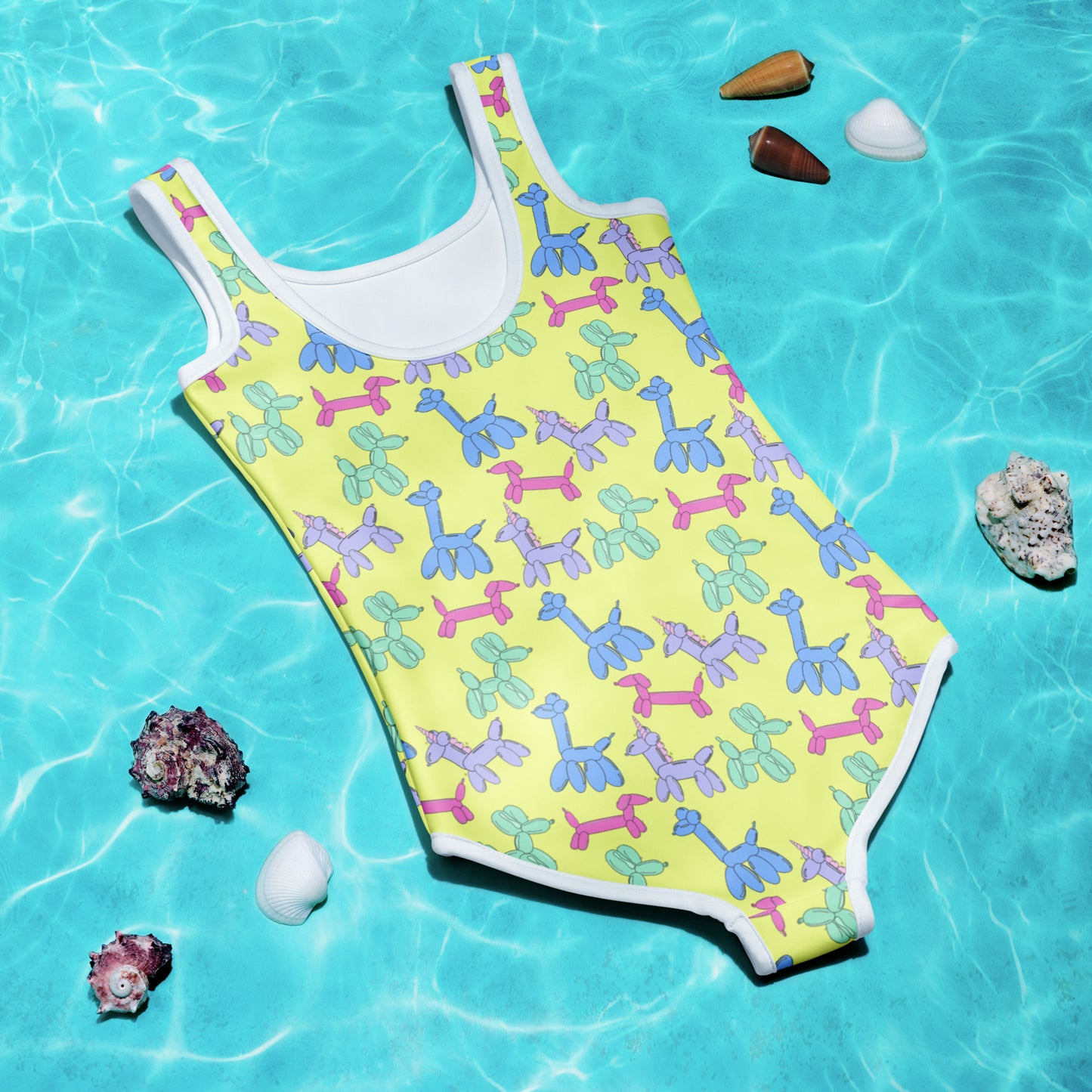 Bañador niña con protección solar Retro Birthday