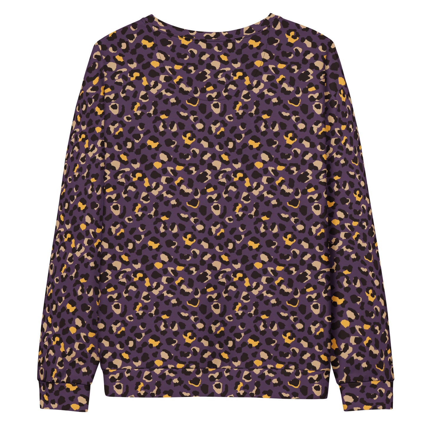 Sudadera estampada Violet Leopard