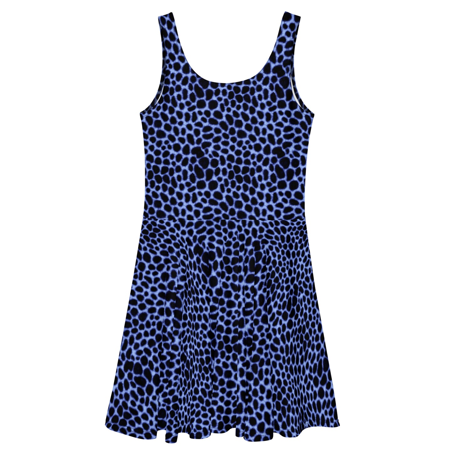 Vestido skater Watercolor Leopard