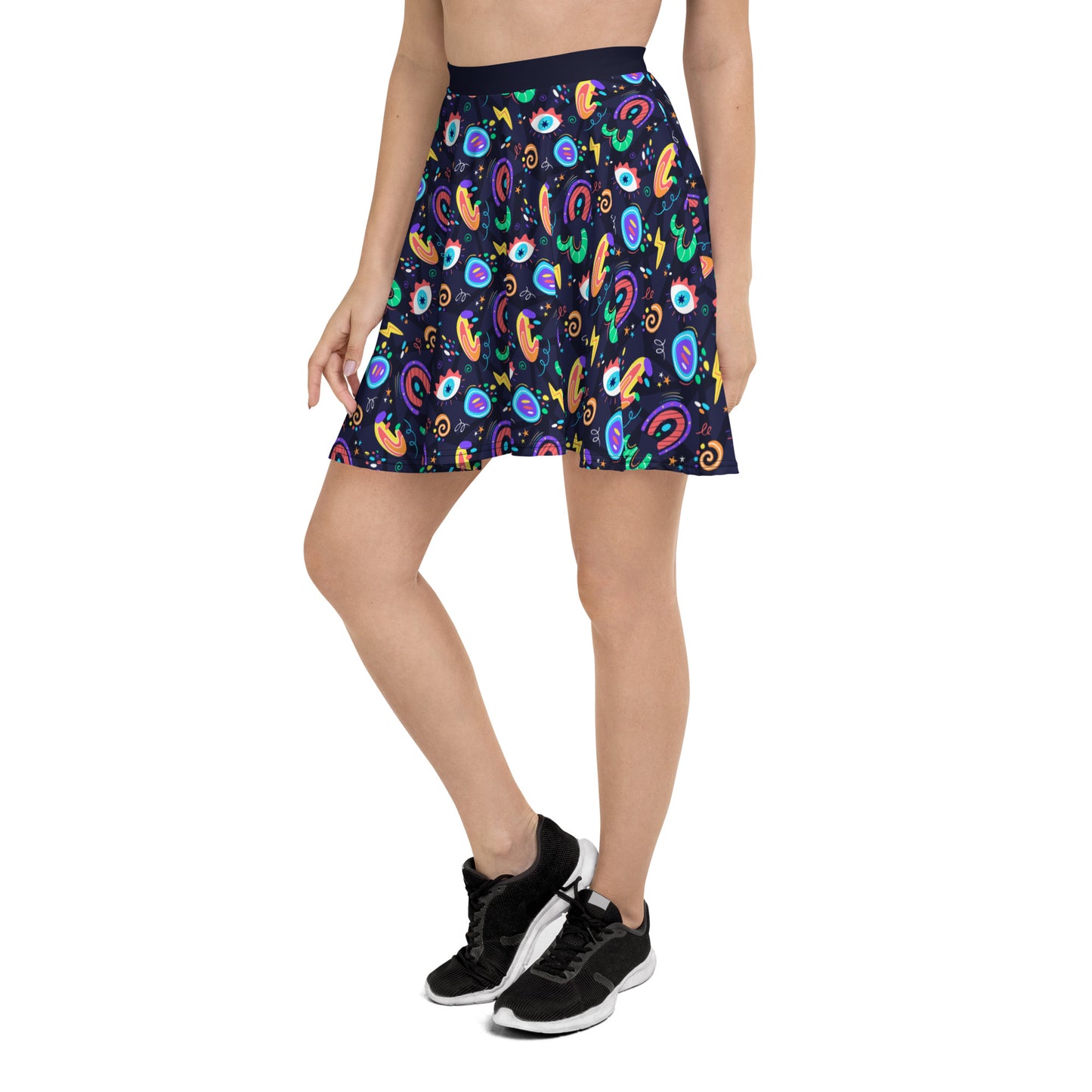 Falda skater Groovy Abstract