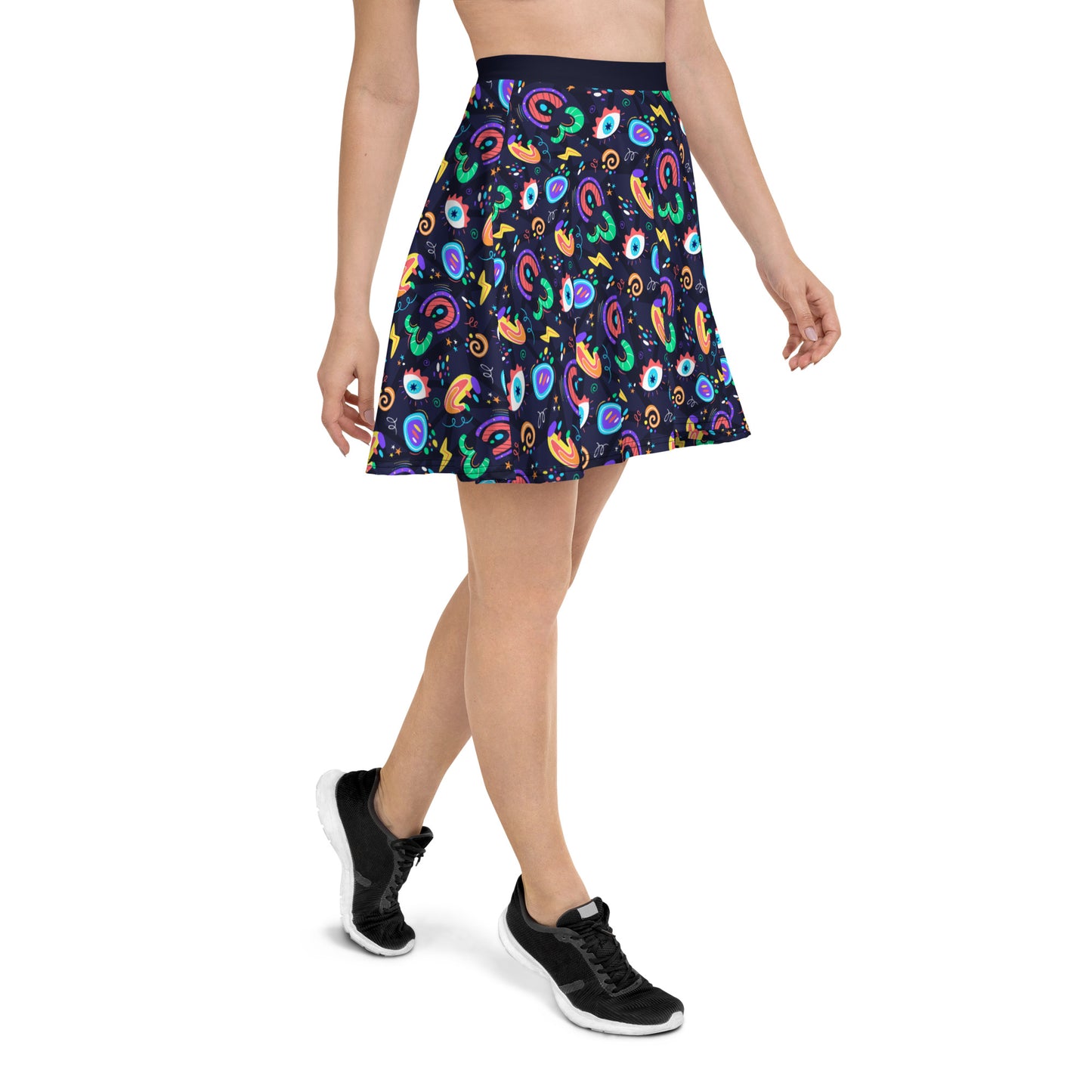 Falda skater Groovy Abstract