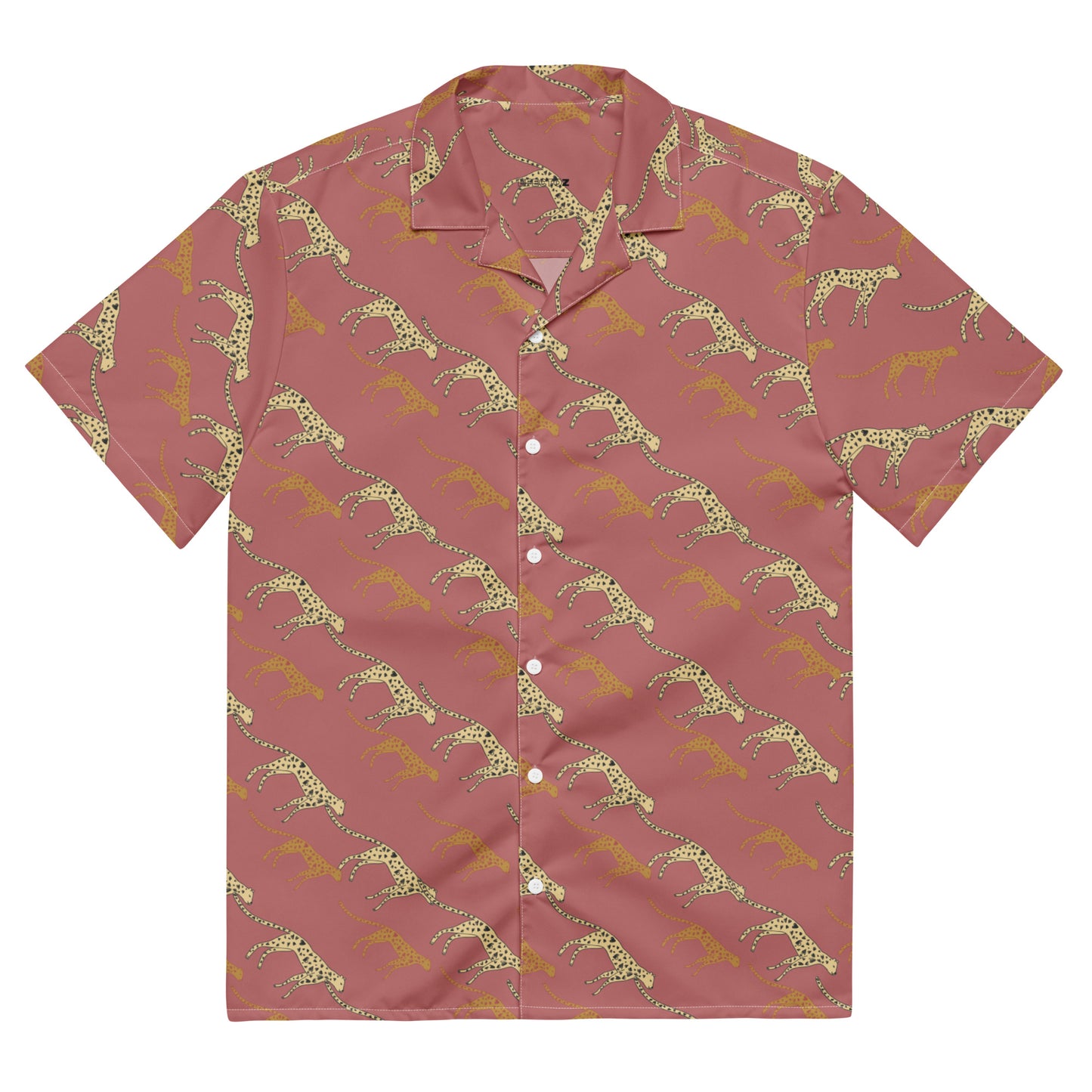 Camisa de manga corta mujer Cute Leopard