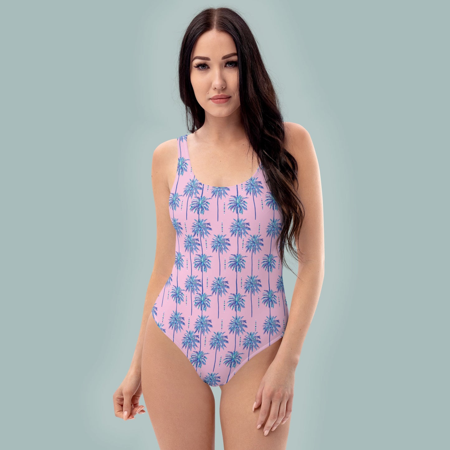 Bañador mujer Pink Palms