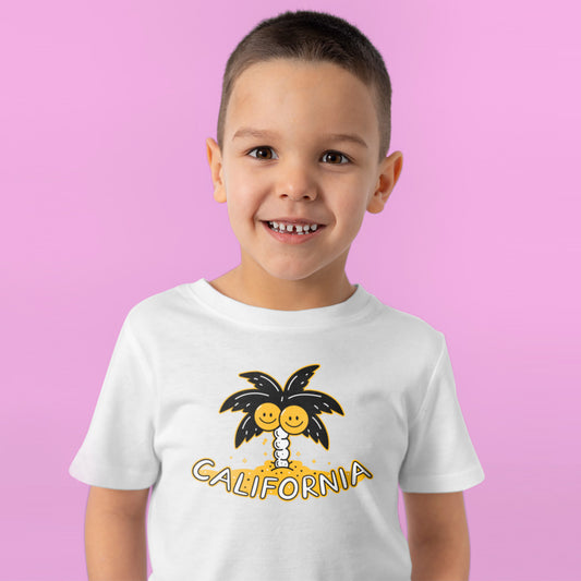 Camiseta algodón orgánico niño California