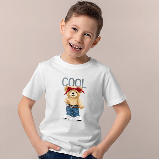 Camiseta algodón orgánico niño So Cool