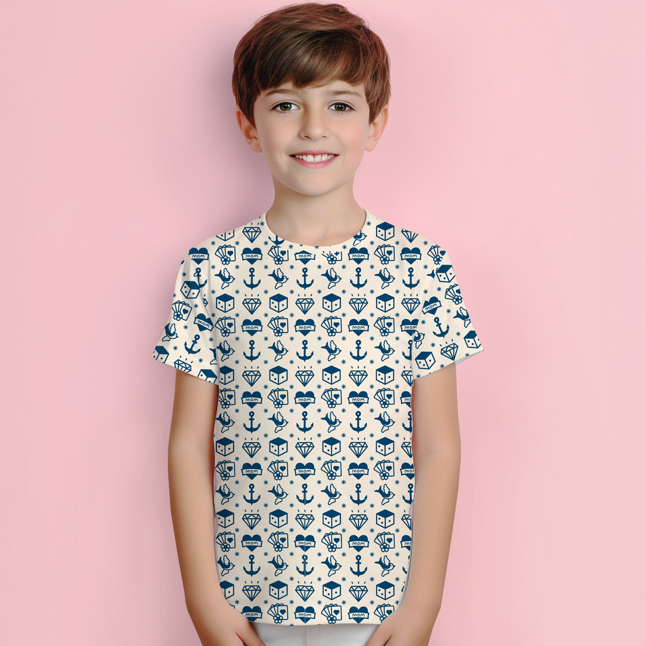 Camiseta manga corta niño Retro Tatto