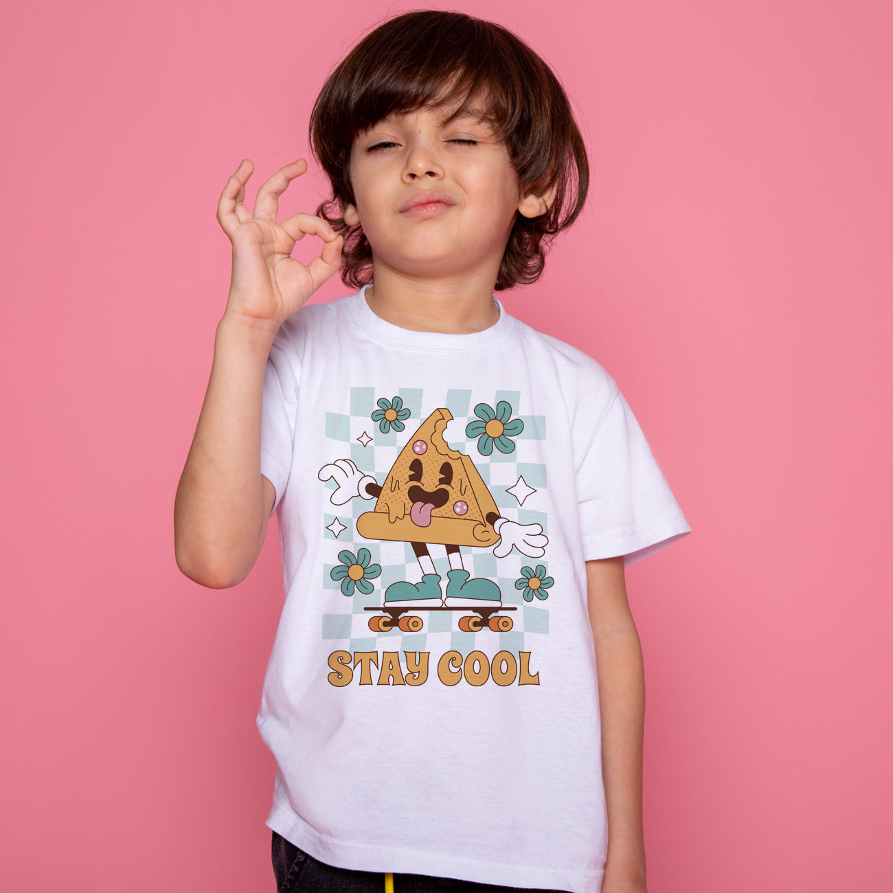 Camiseta algodón orgánico niño Stay Cool