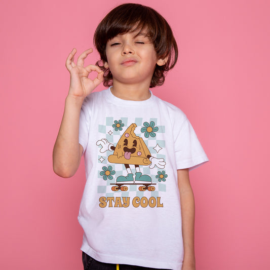 Camiseta algodón orgánico niño Stay Cool