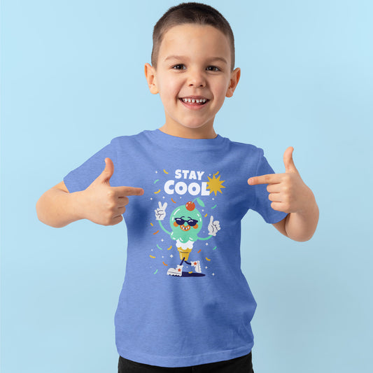Camiseta de manga corta para niño Stay Cool