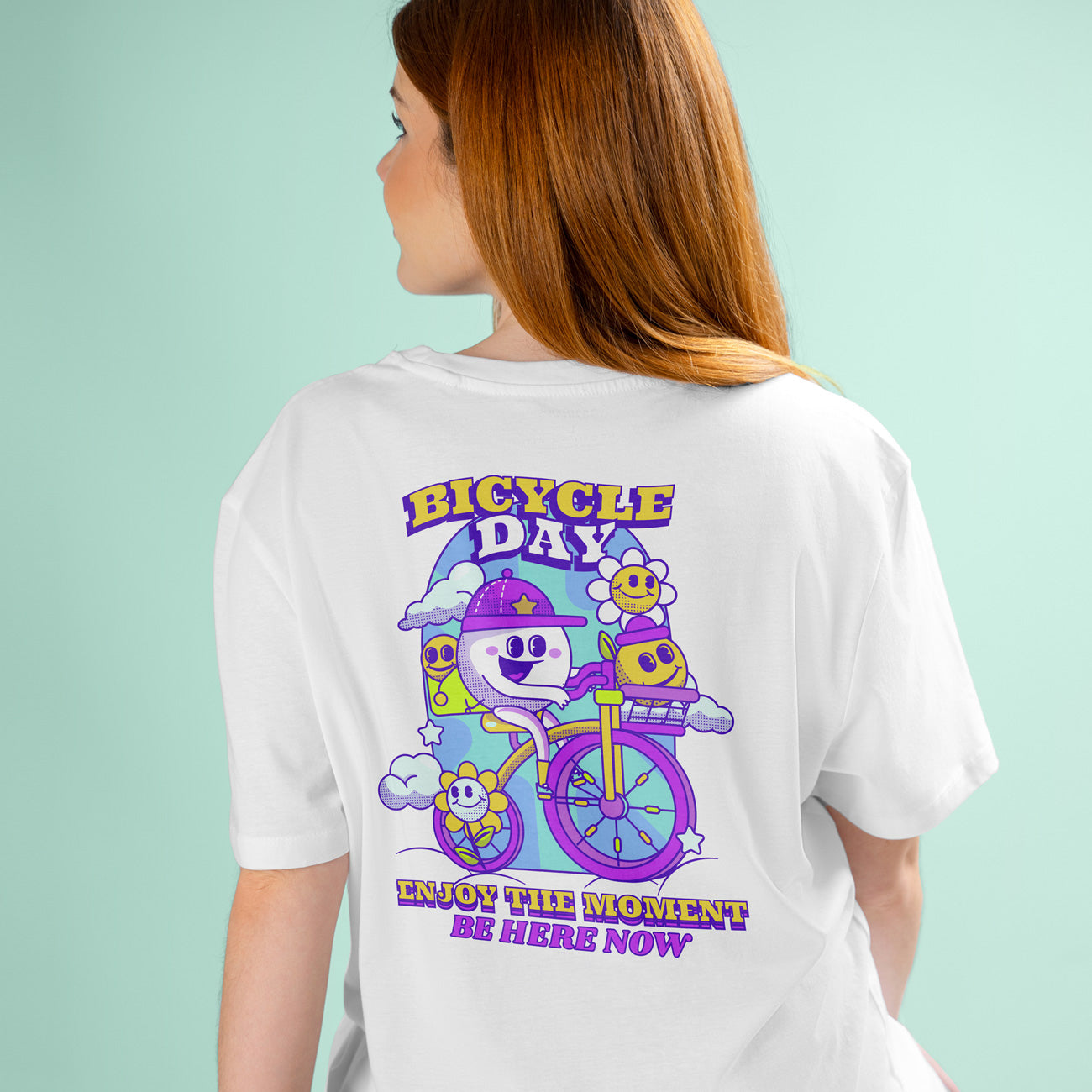 Camiseta de manga corta Enjoy the Moment