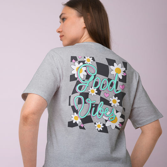 Camiseta de manga corta Good Vibes