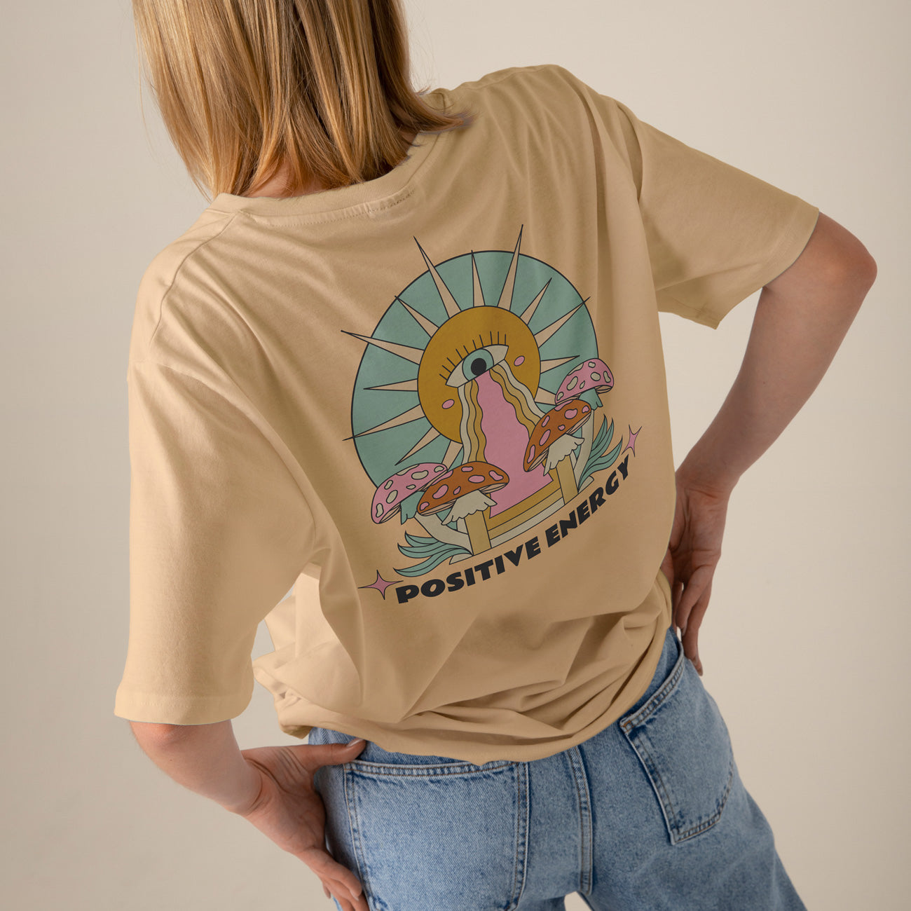 Camiseta de manga corta Positive Energy