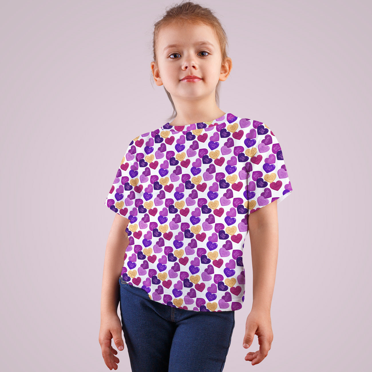 Camiseta niña all over Be Sweet