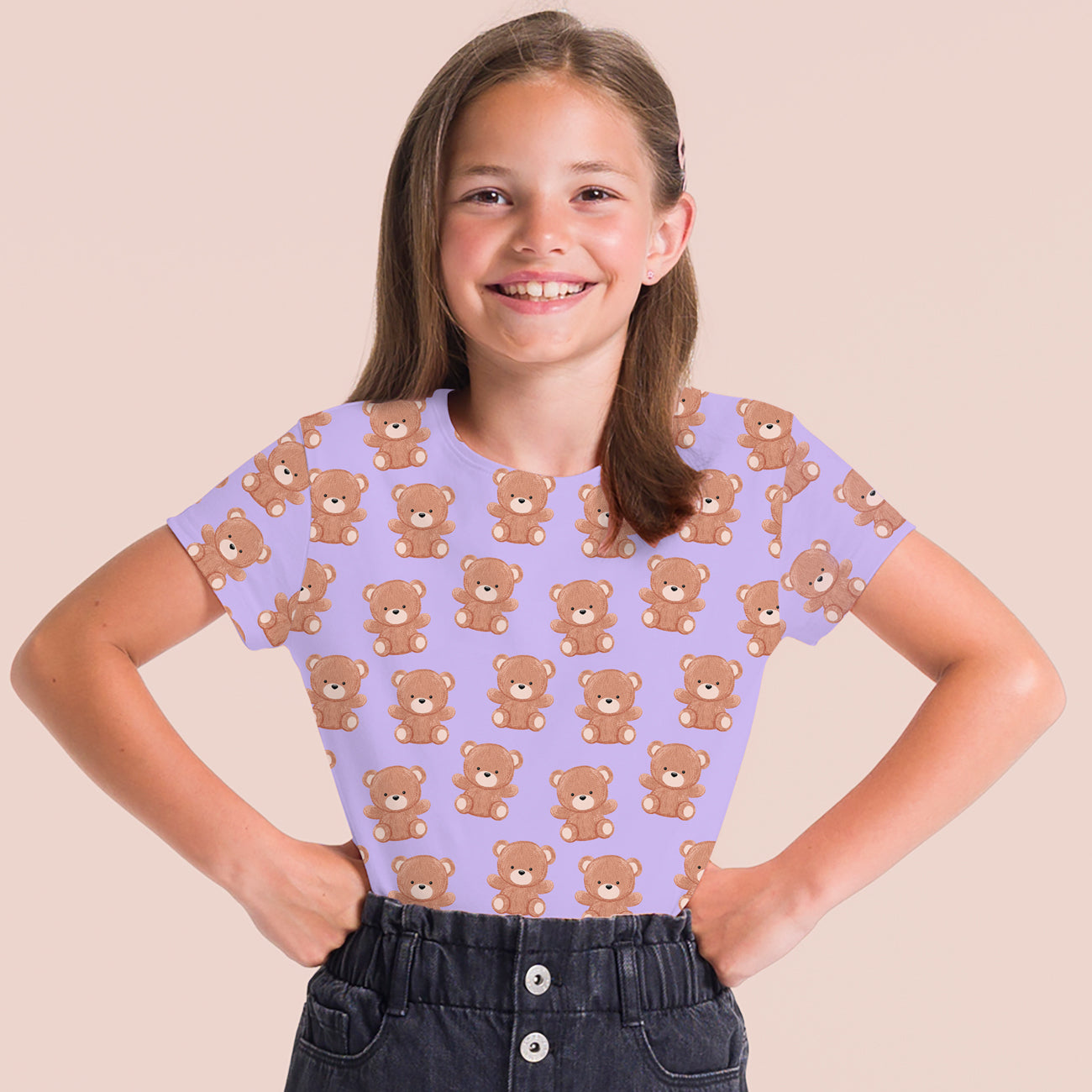 Camiseta niña Funny Bear