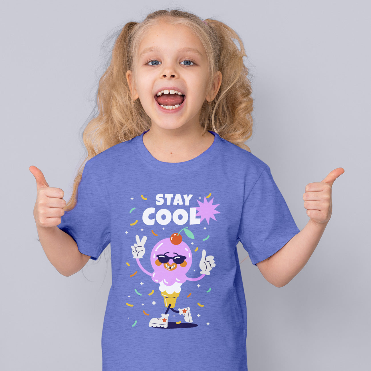 Camiseta de manga corta para niña Stay Cool