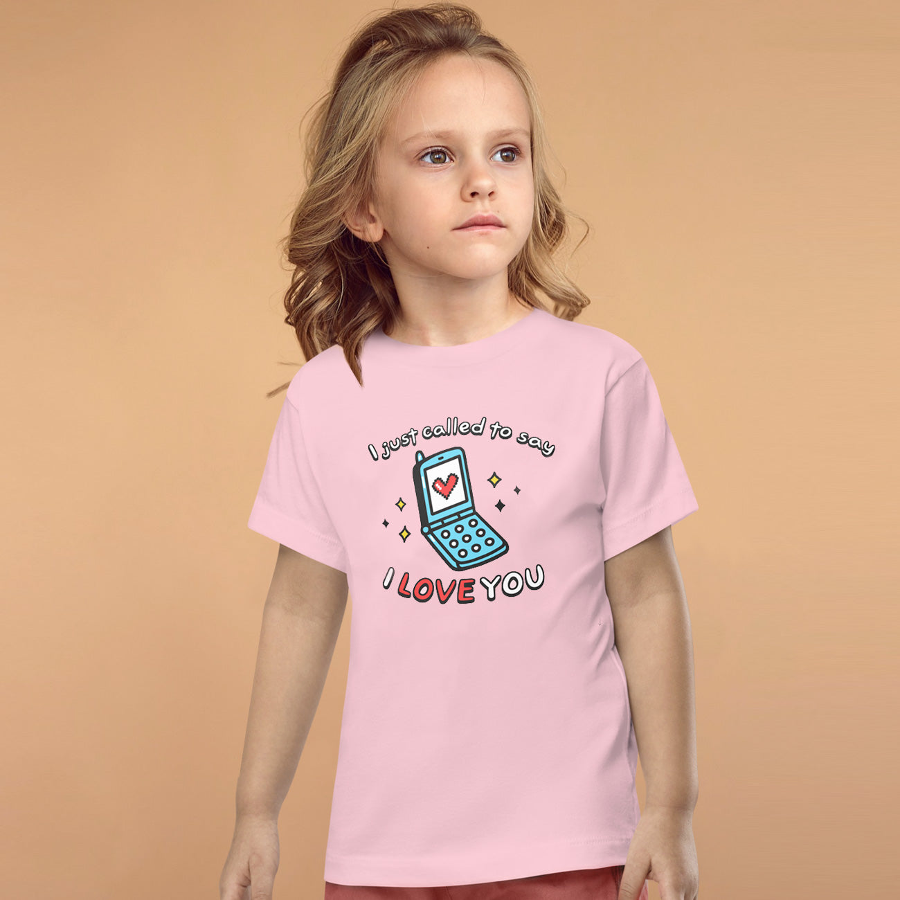 Camiseta manga corta niña Love Call