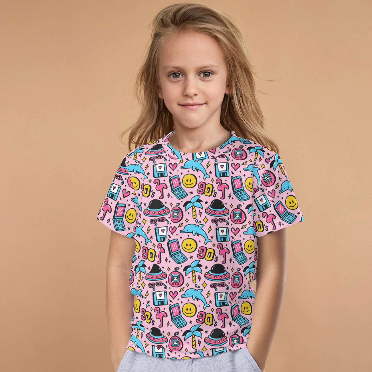 Camiseta niña 90s Retro