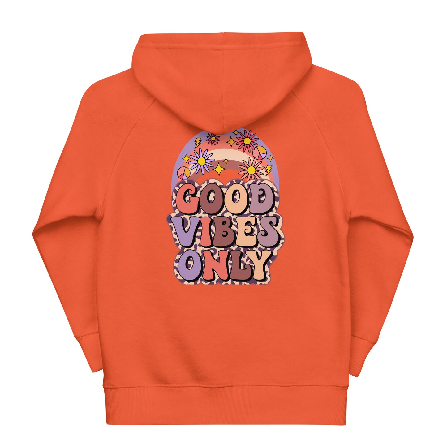 Sudadera con capucha eco niña Good Vibes Only