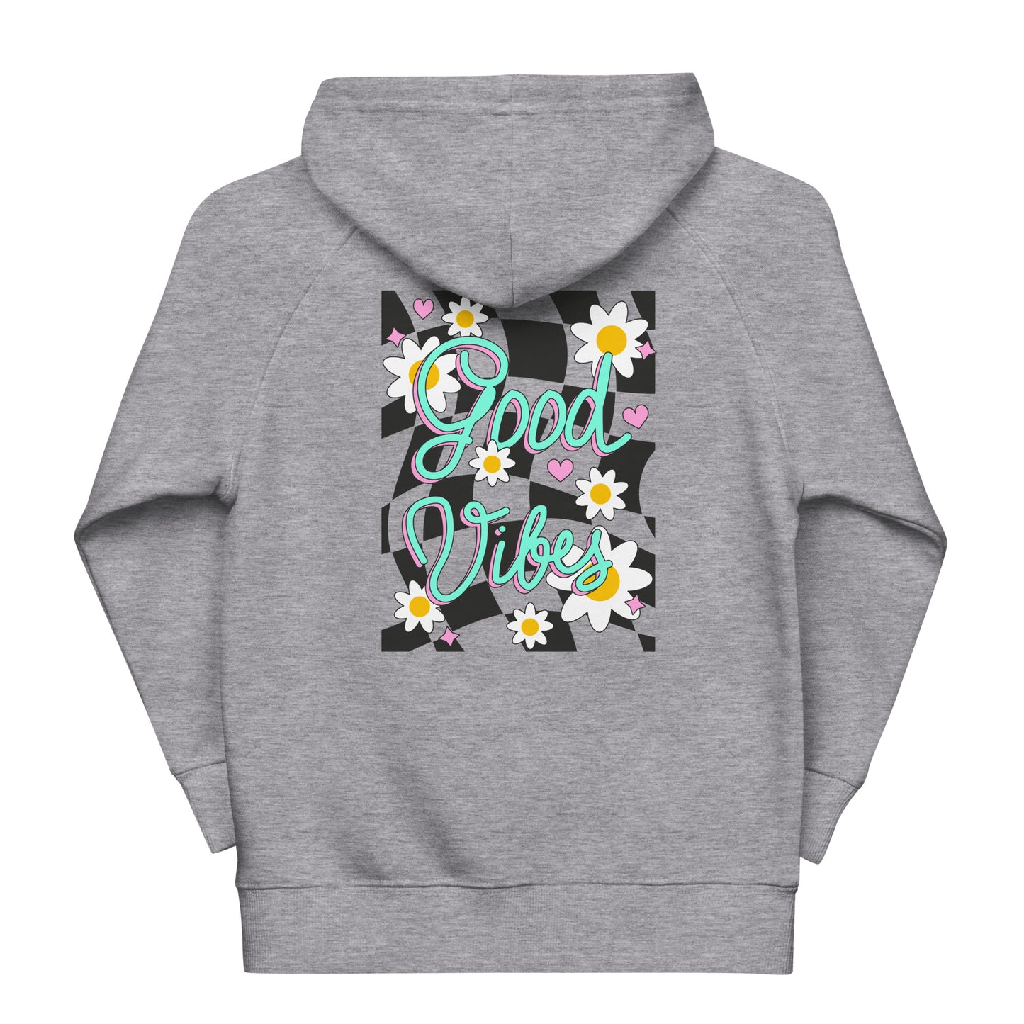 Sudadera con capucha eco niña Good Vibes