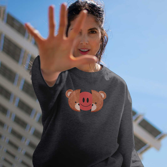 Sudadera Bear Face