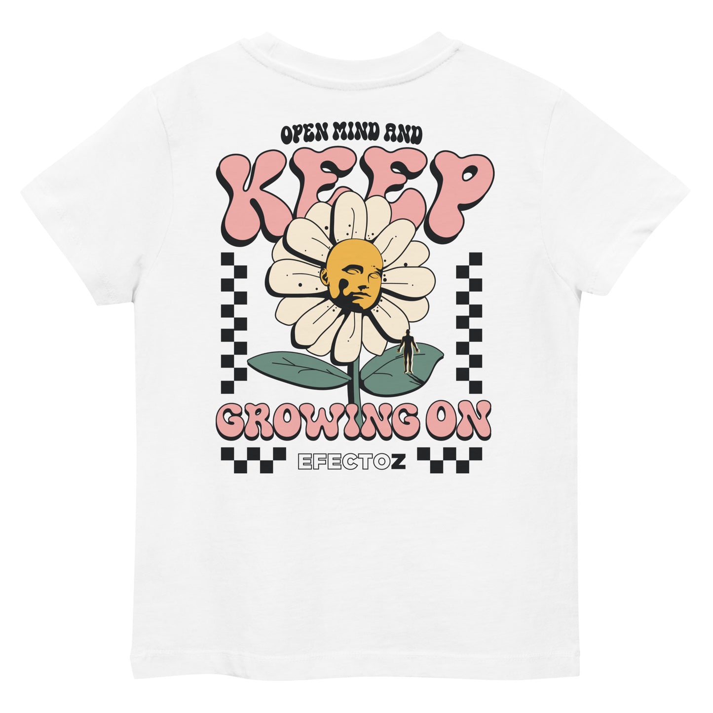 Camiseta algodón orgánico niño Open Mind