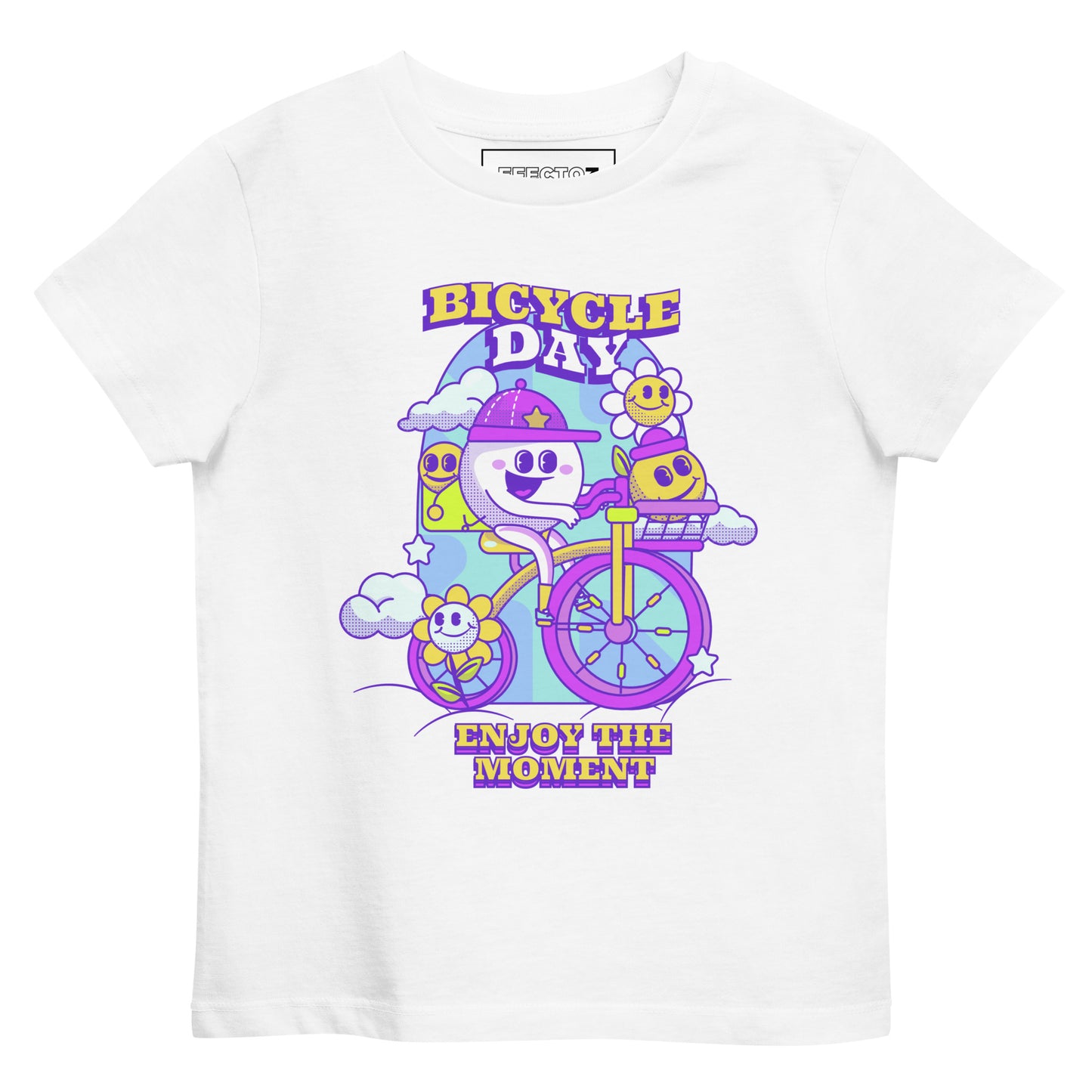 Camiseta algodón orgánico niño Enjoy the Moment