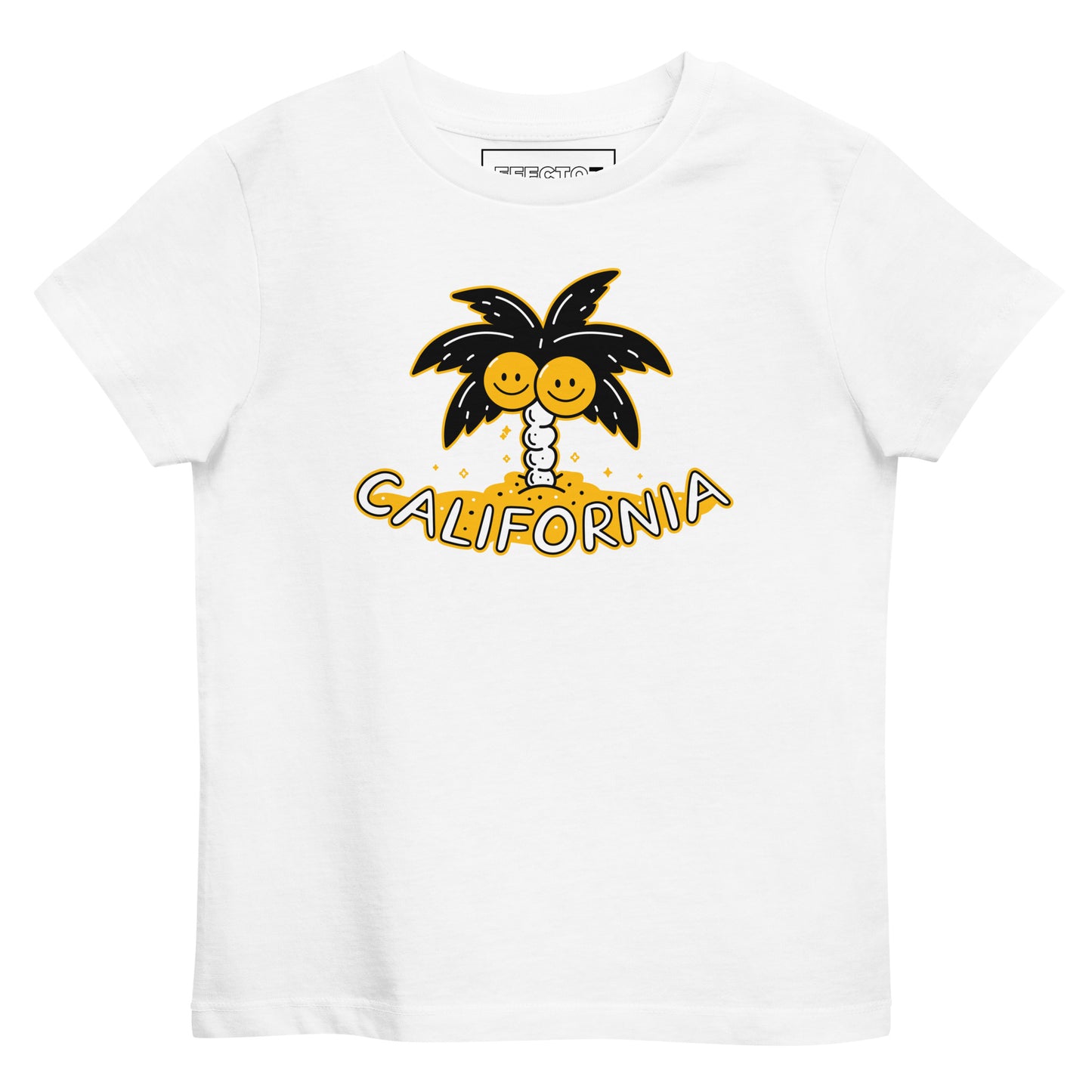 Camiseta algodón orgánico niño California