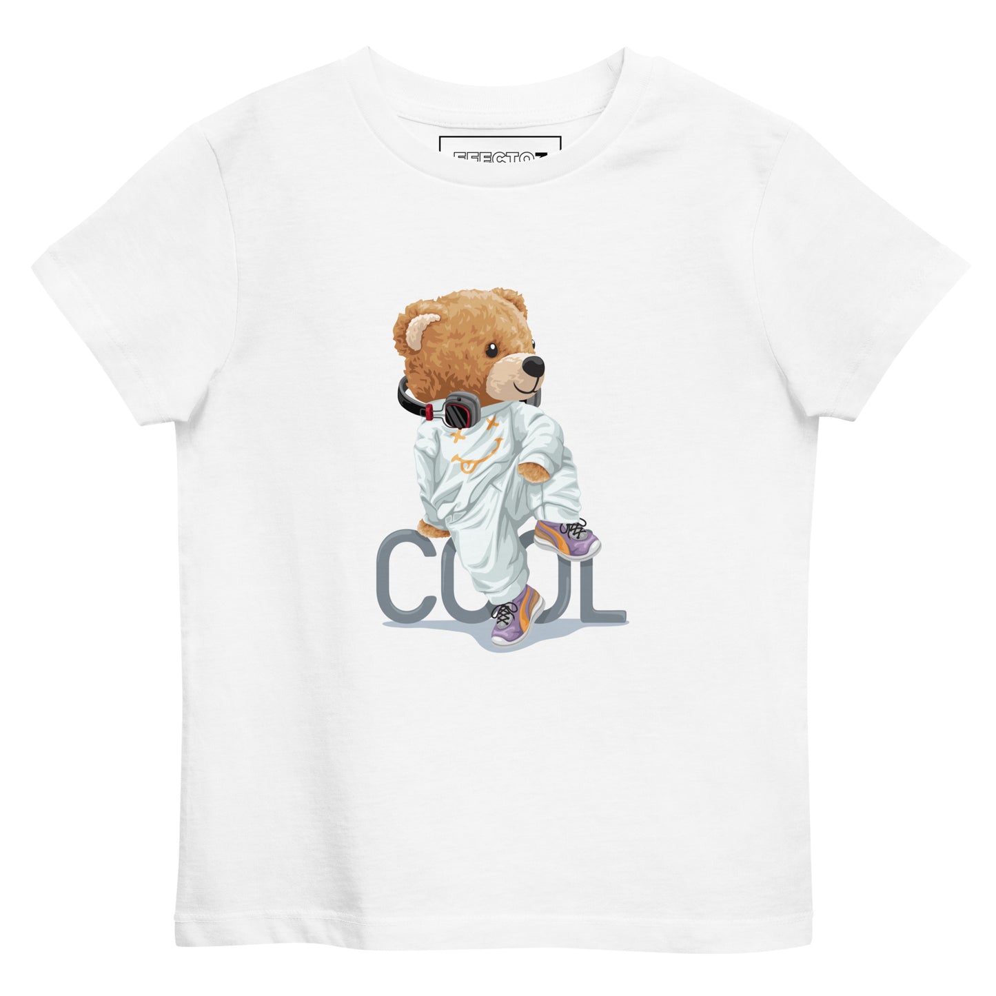 Camiseta algodón orgánico niño Cool Bear