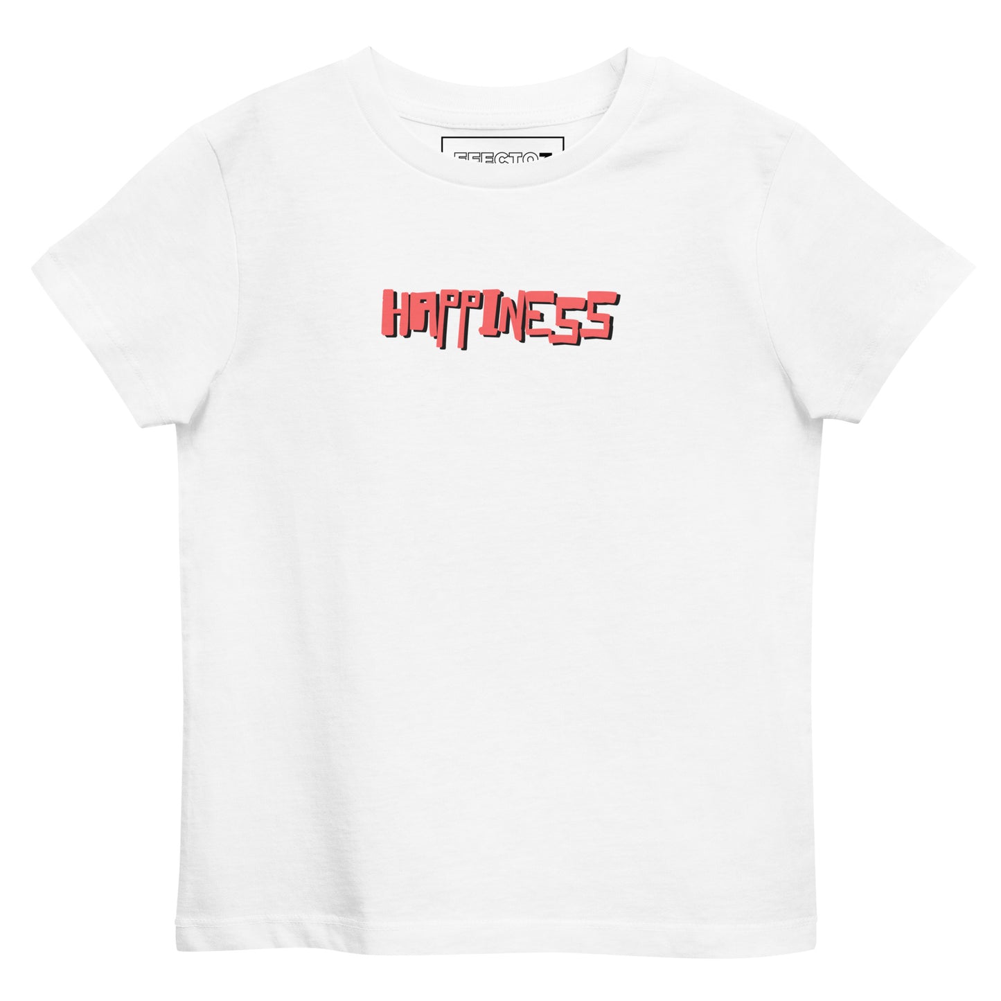 Camiseta algodón orgánico niño Happiness