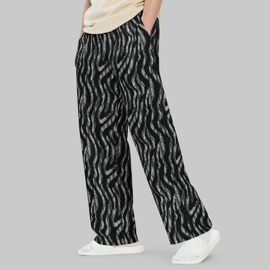 Pantalón ancho mujer Black Animal