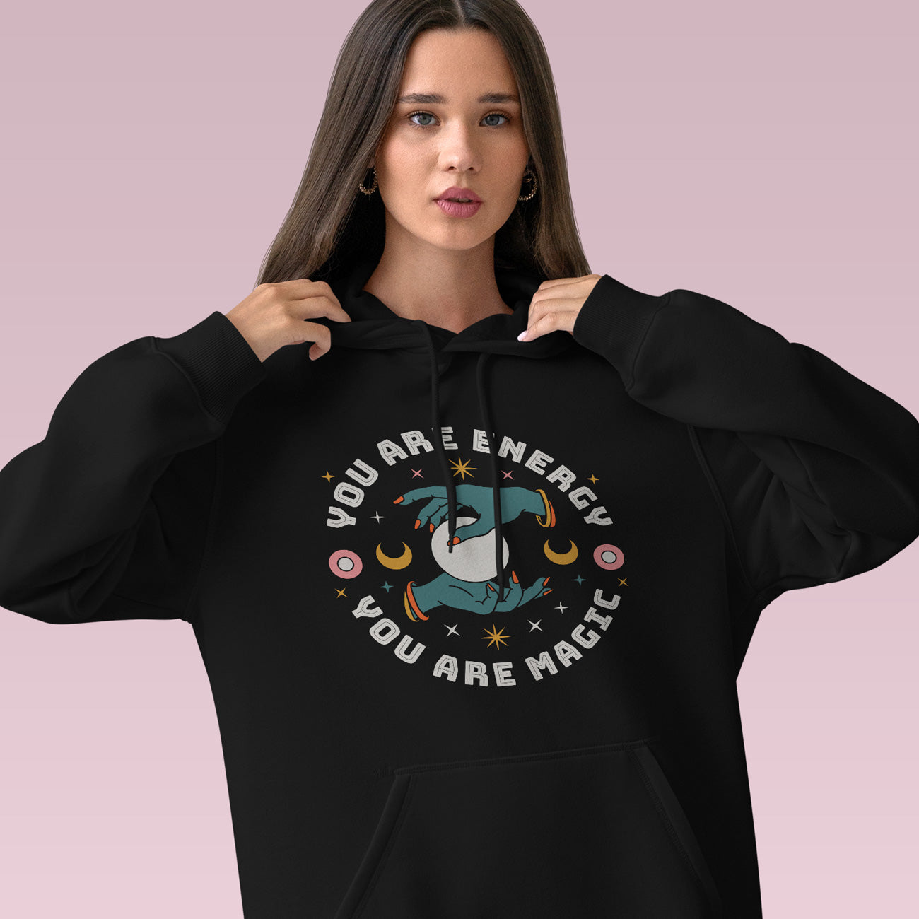 Sudadera con capucha You are Energy