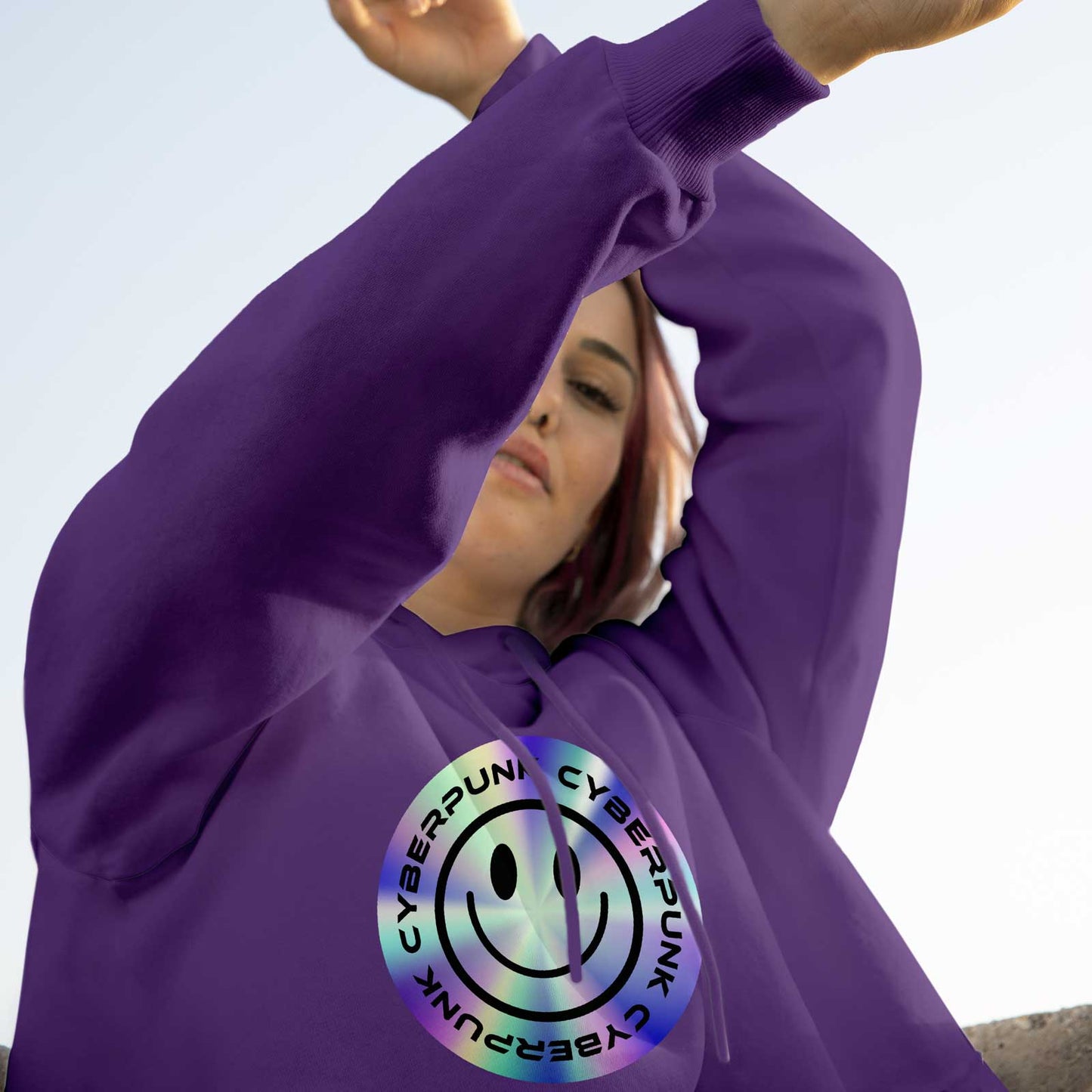 Sudadera con capucha Cyberpunk