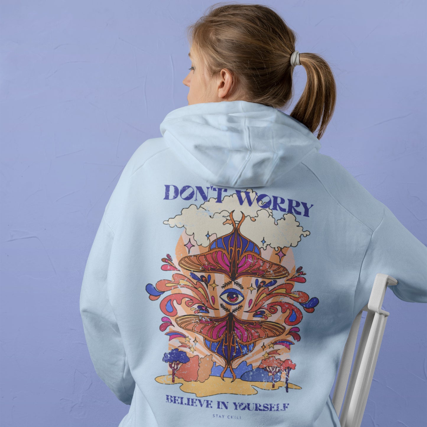 Sudadera con capucha mujer Dont Worry