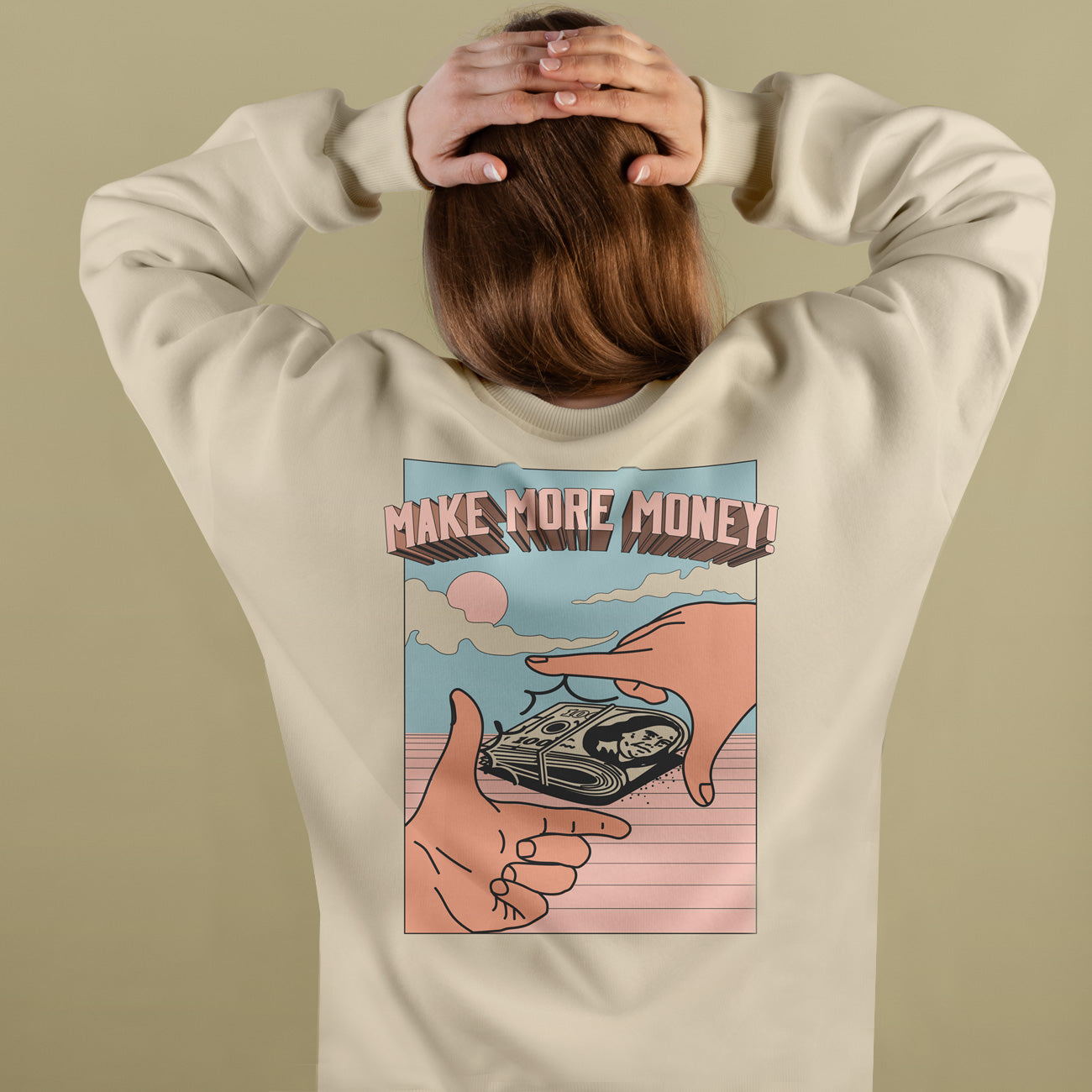 Sudadera Make More Money