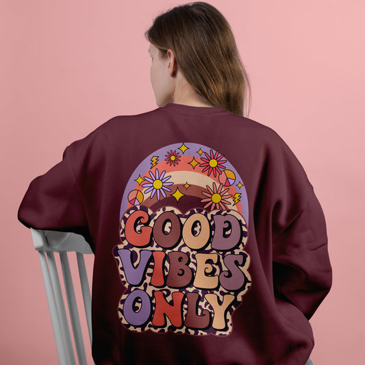 Sudadera Good Vibes Only