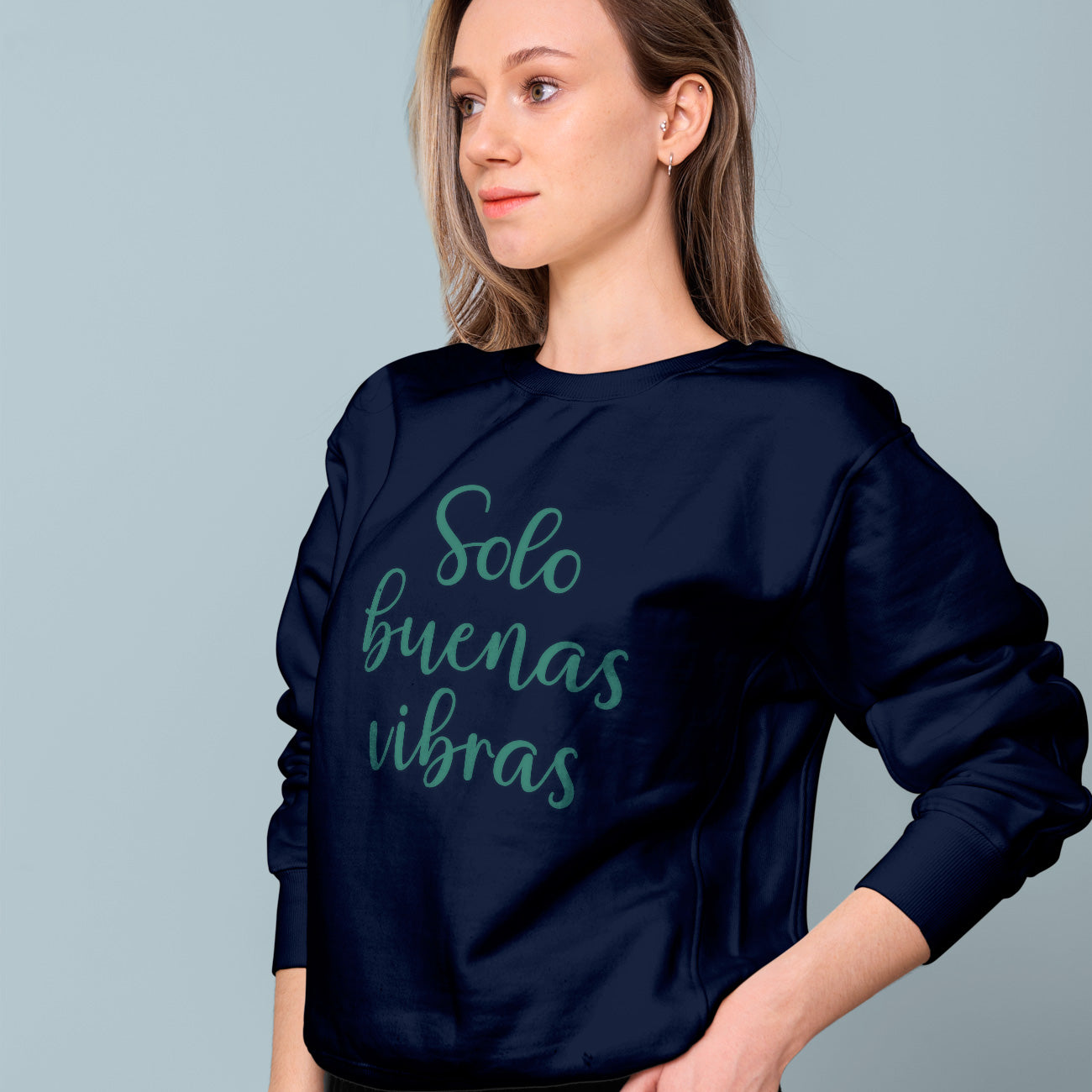 Sudadera Solo Buenas Vibras