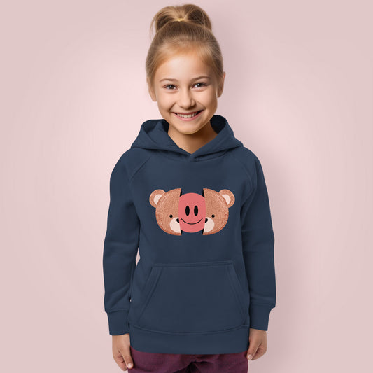 Sudadera con capucha eco niña Bear Face