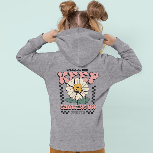 Sudadera con capucha eco niña Open Mind