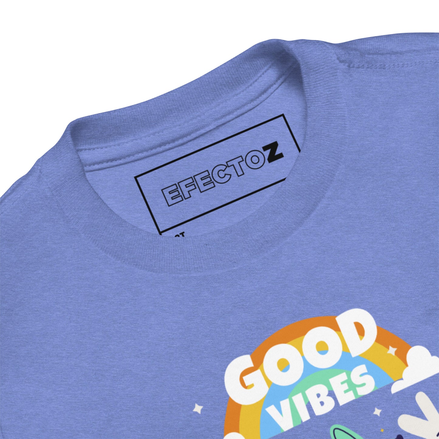 Camiseta de manga corta para niño Good Vibes Pizza