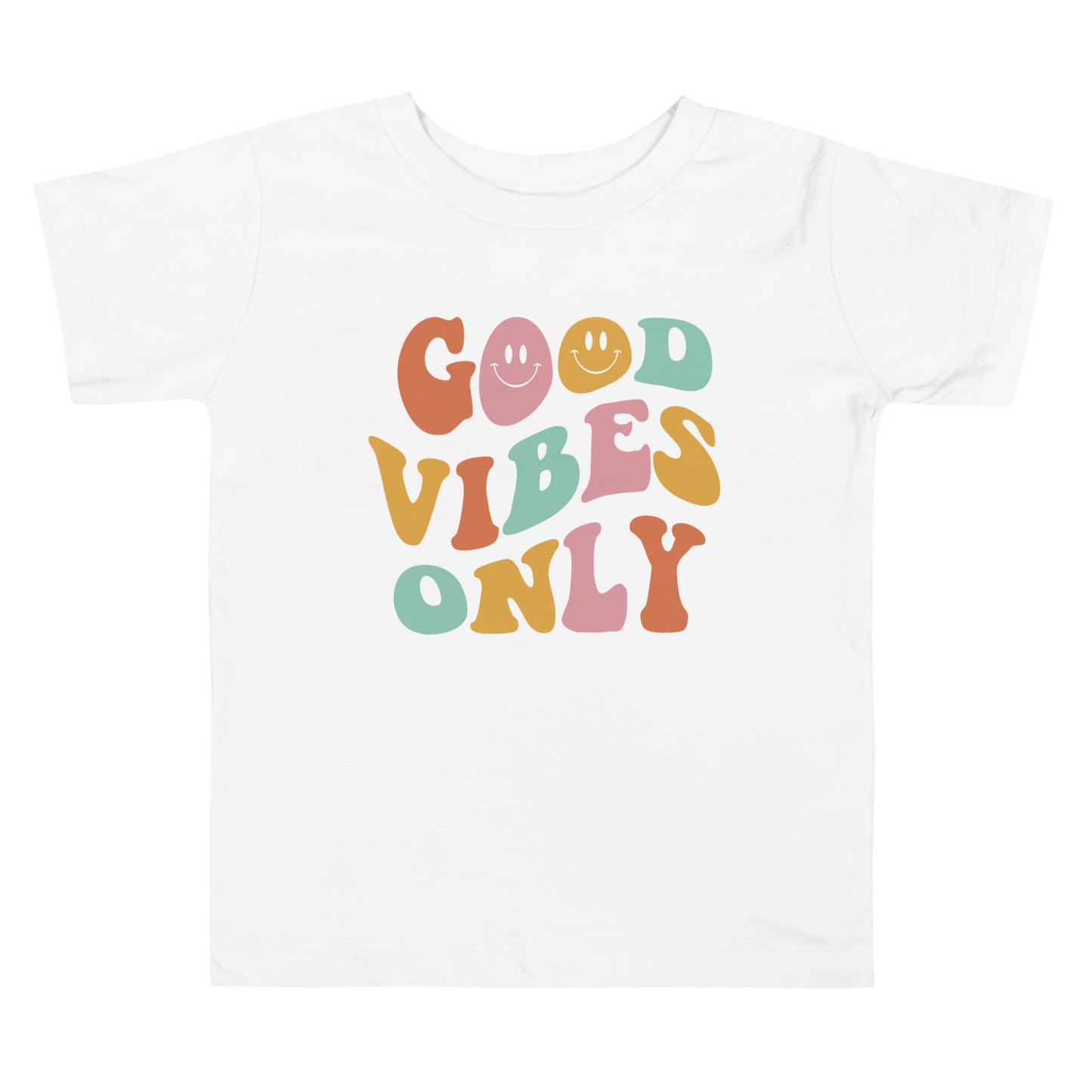 Camiseta de manga corta para niña Good Vibes