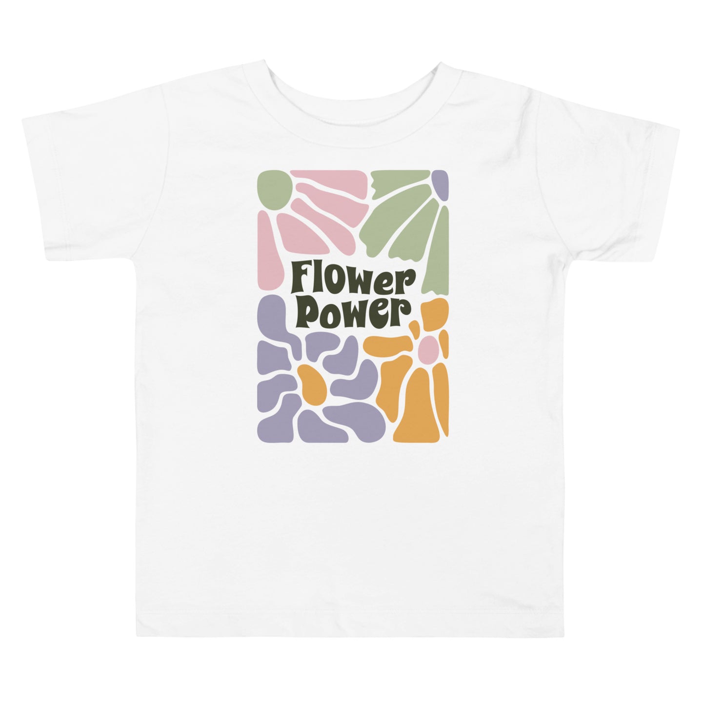 Camiseta de manga corta para niña Flower Power